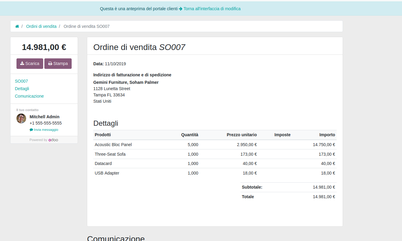Software gestione scontrino elettronico